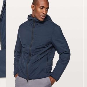 Lululemon “The quilt back hooded jacket”